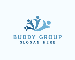 Human Social Support Group logo design