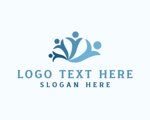 Social - Human Social Support Group logo design