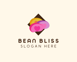 Lovely Jellybean Candy logo design