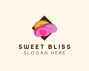 Lovely Jellybean Candy logo design