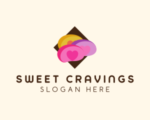 Lovely Jellybean Candy logo design