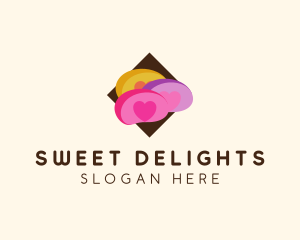 Lovely Jellybean Candy logo design