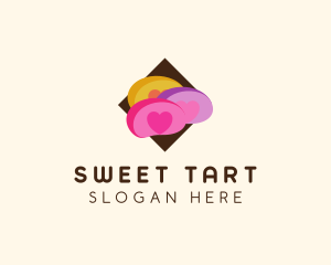 Lovely Jellybean Candy logo design