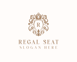 Monarchy Shield Regal logo design