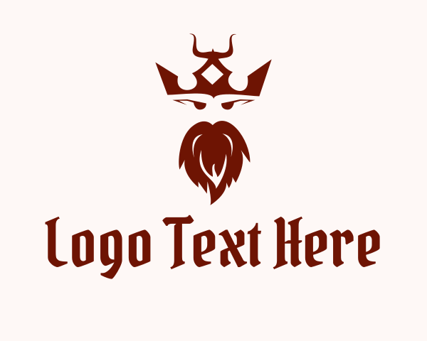 Horned logo example 3