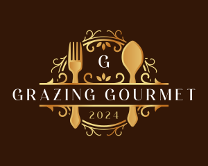 Premium Elegant Restaurant logo design