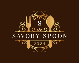 Premium Elegant Restaurant logo design