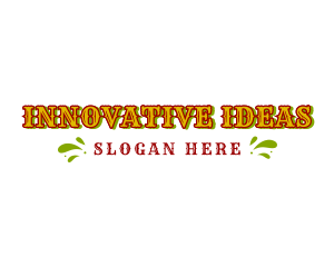 Creative Festival Wordmark logo design