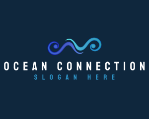 Ocean Wave Current logo