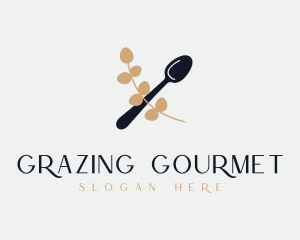 Spoon Leaf Catering logo design