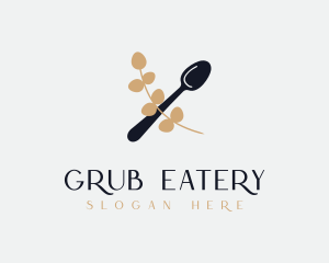 Spoon Leaf Catering logo design