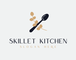 Spoon Leaf Catering logo design