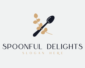 Spoon Leaf Catering logo design