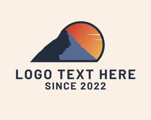 Hiking logo example 3