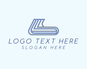 Sneaker Sock Outline logo
