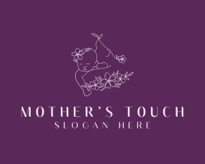 Mother Baby Parenting logo design