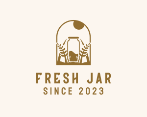 Natural Organic Jar logo