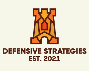 Fortress Defense Gaming  logo design