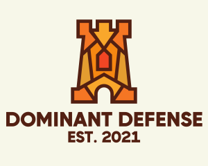 Fortress Defense Gaming  logo design