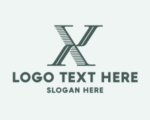 Business Firm Letter X logo