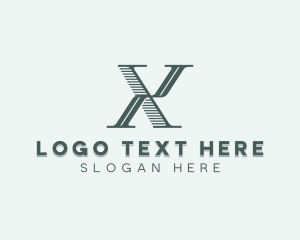 Business Firm Letter X logo