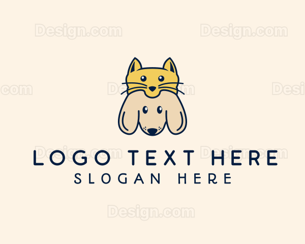 Dog Pet Cat Logo