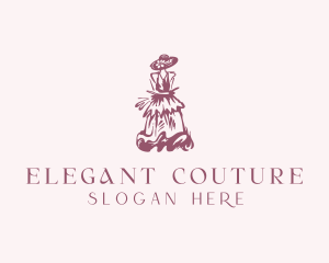 Couture Dress Styling logo design