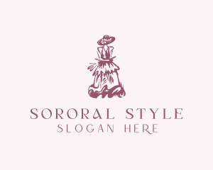 Couture Dress Styling logo design