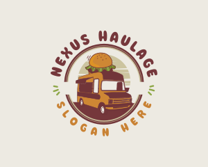 Burger Food Truck logo design