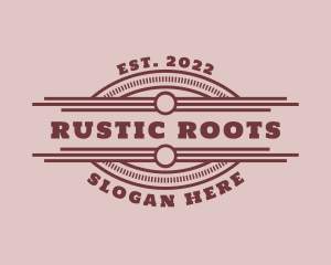 Western Saloon Rodeo logo design