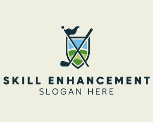 Golf Club Flagstick Course logo