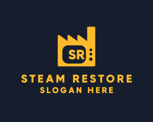 Steam Factory Television  logo design