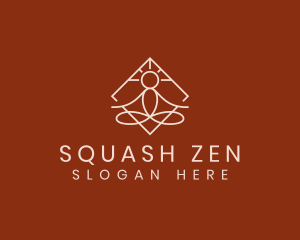 Yoga Spiritual Meditation logo design