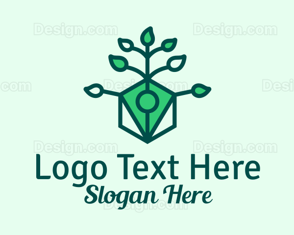 Natural Eco Pen Logo