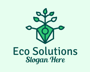 Natural Eco Pen  logo design