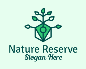 Natural Eco Pen  logo design