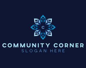 People Support Community logo design