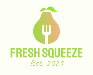 Healthy Pear Restaurant  logo design