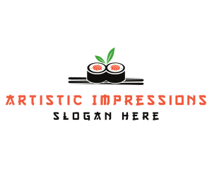 Sushi Japanese Restaurant logo design