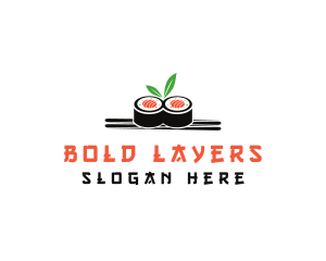 Sushi Japanese Restaurant logo design