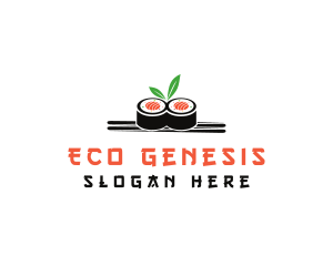 Sushi Japanese Restaurant logo design