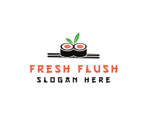 Sushi Japanese Restaurant logo design