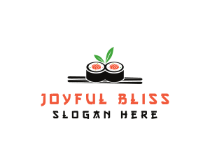 Sushi Japanese Restaurant logo design