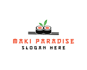 Sushi Japanese Restaurant logo design