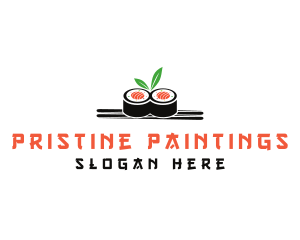 Sushi Japanese Restaurant logo design