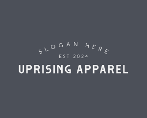 Clothing Apparel Store Text logo