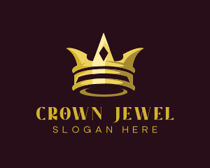 Golden Crown Boutique logo design