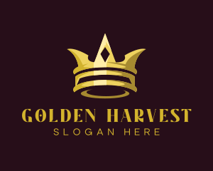 Golden Crown Boutique logo design