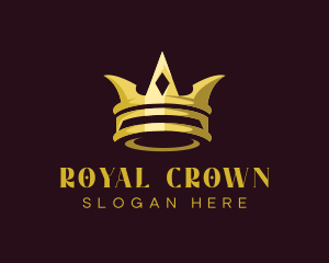 Golden Crown Boutique logo design