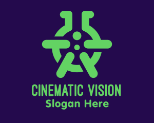 Green Film Lab logo design